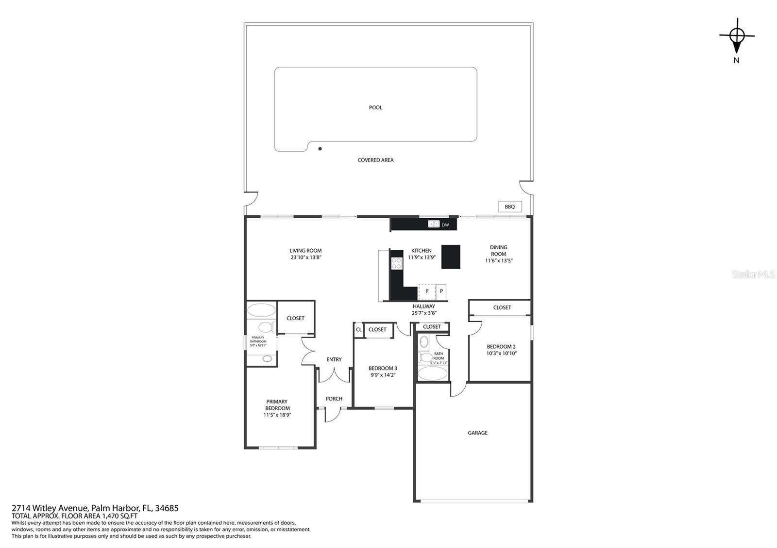 2714 WITLEY AVE, PALM HARBOR, FL, 34685