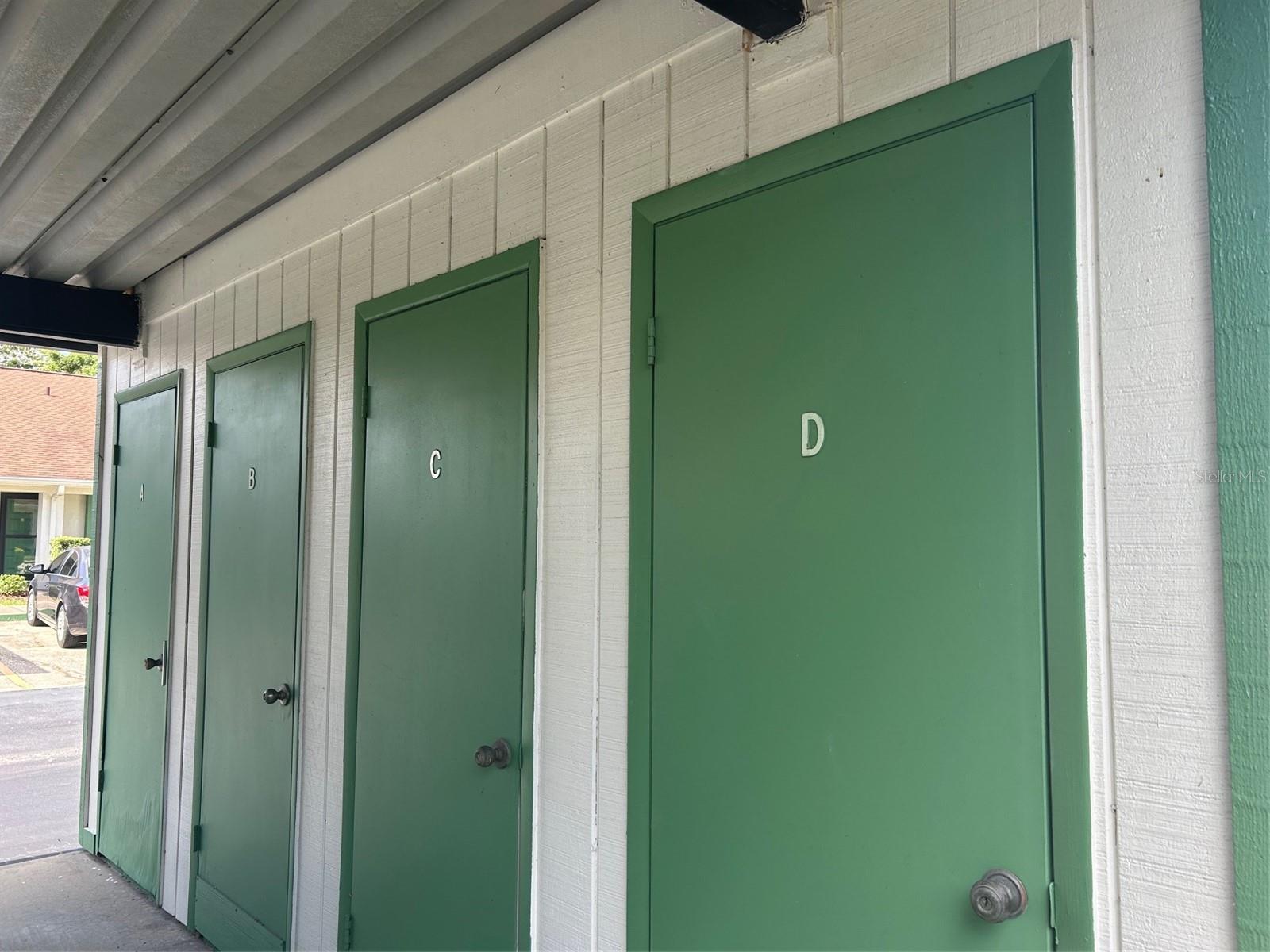 Assigned Outdoor Storage