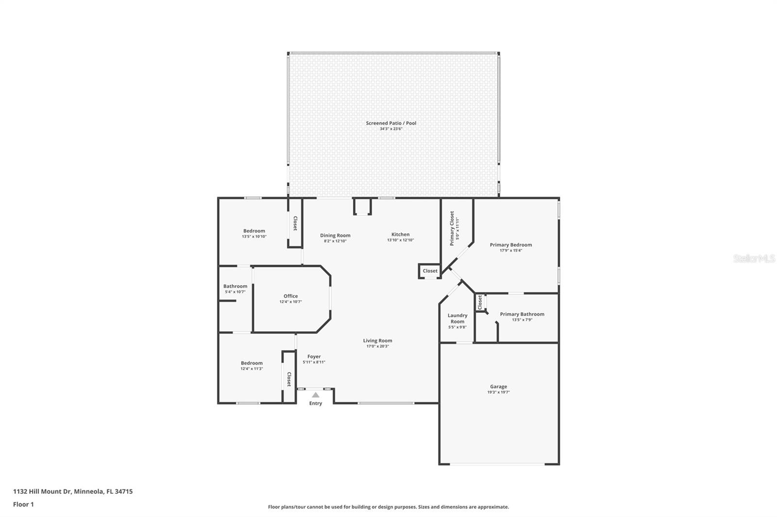 1132 HILL MOUNT DR, MINNEOLA, FL, 34715