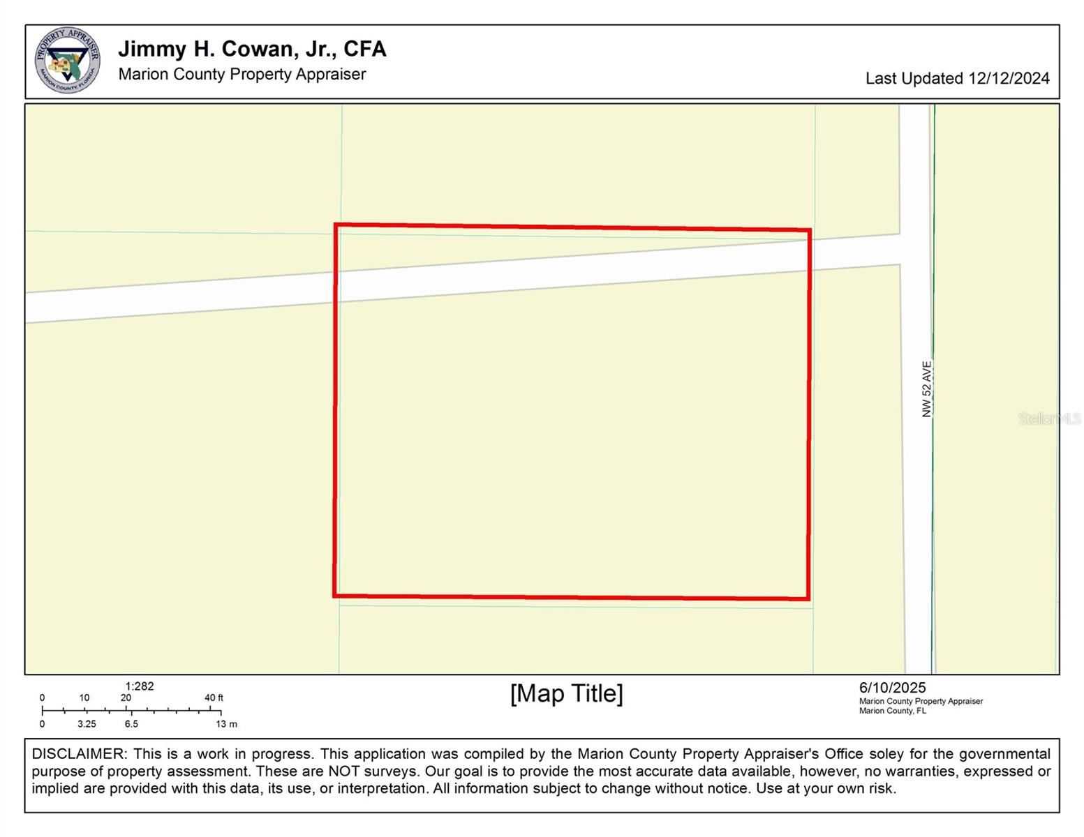 0000 NW 52ND AVE, OCALA, FL, 34482