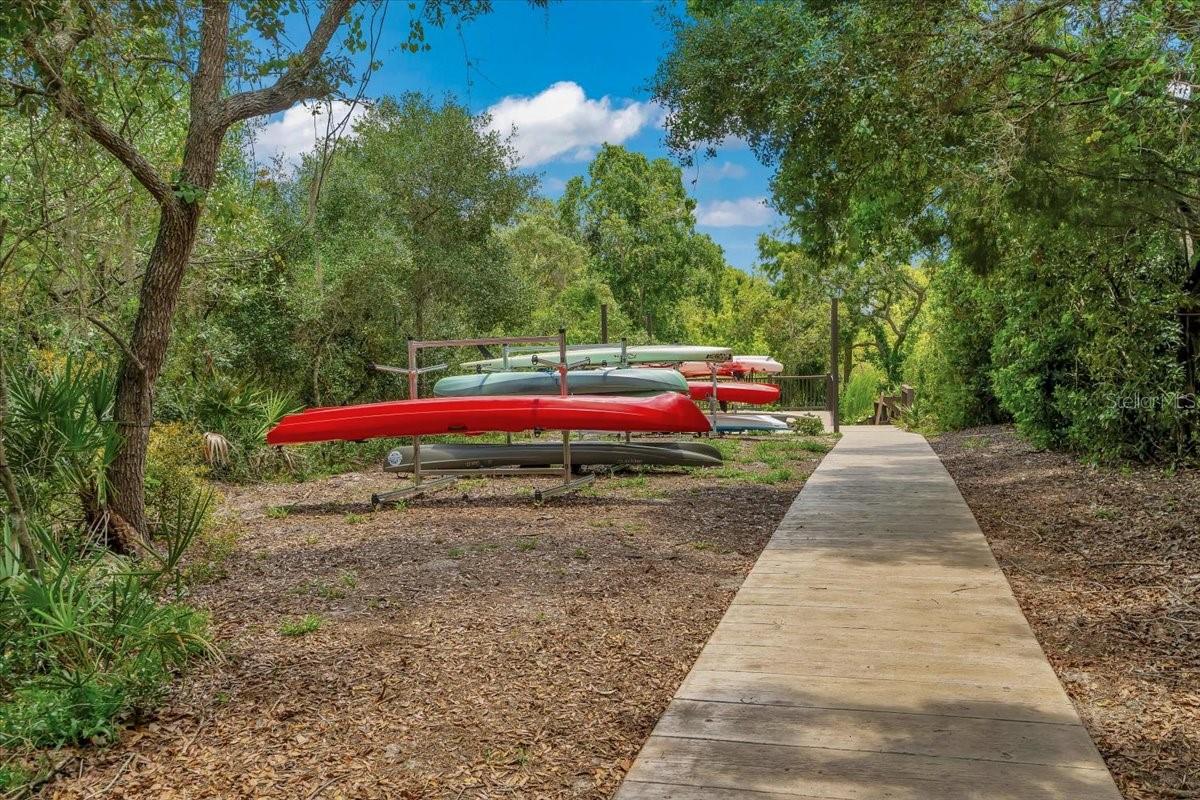 Access to Weeki Wachee river