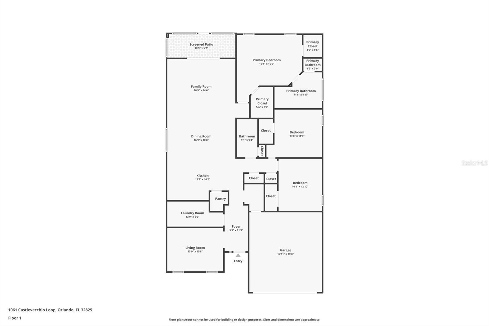 1061 CASTLEVECCHIO LOOP, ORLANDO, FL, 32825