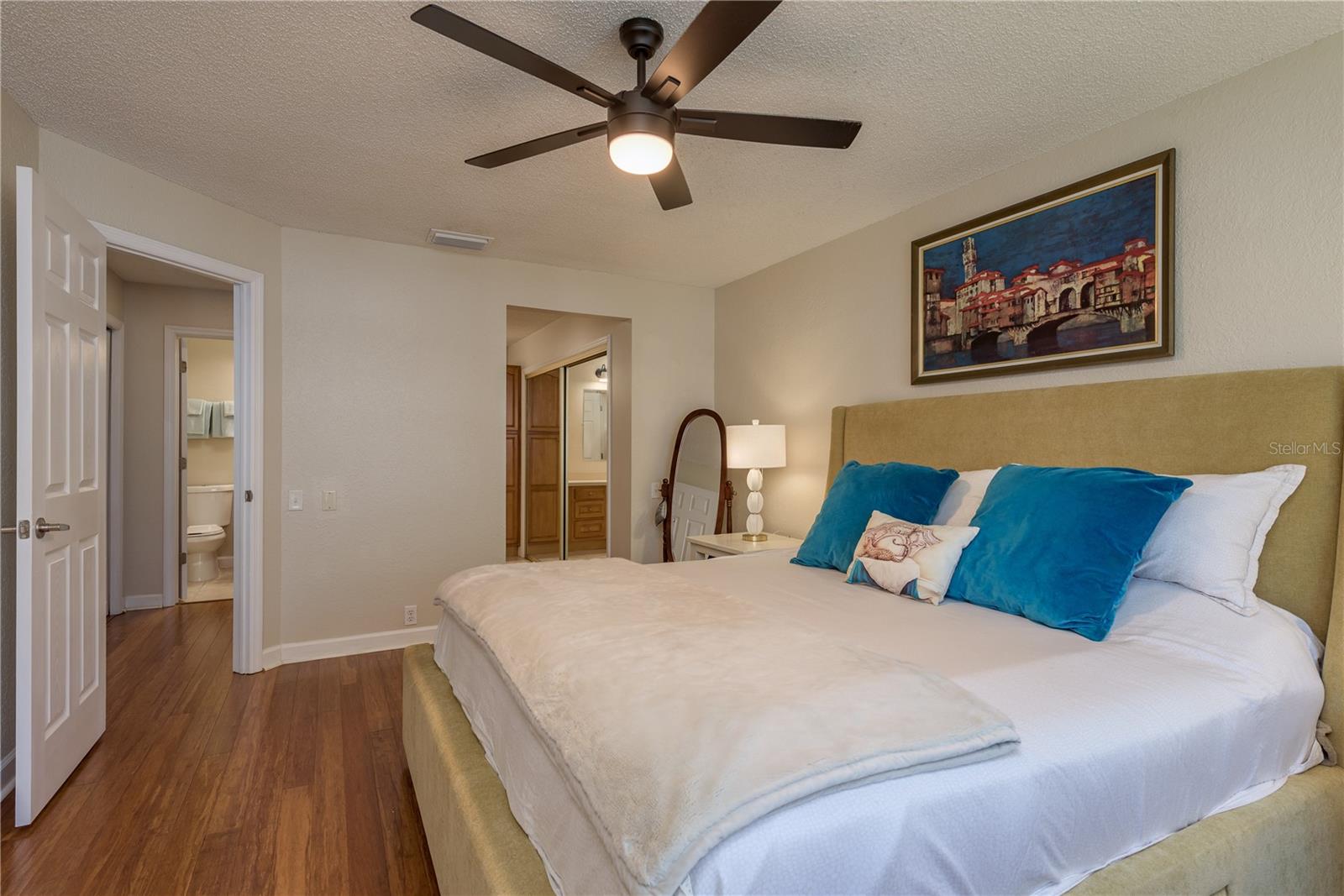 Expansive Closet with Mirror Doors