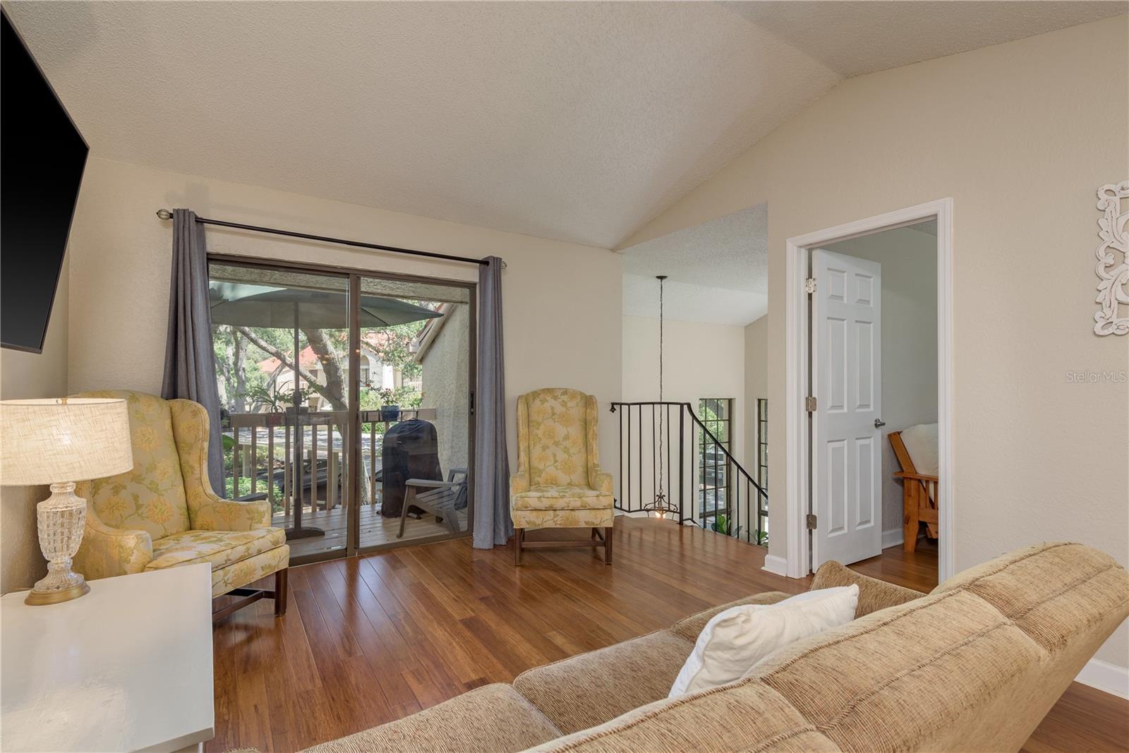 Can you see yourself relaxing on the balcony?