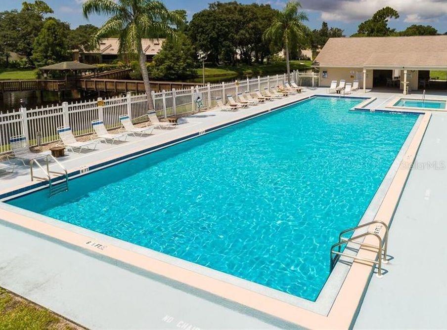 Pool/hot tub/club house