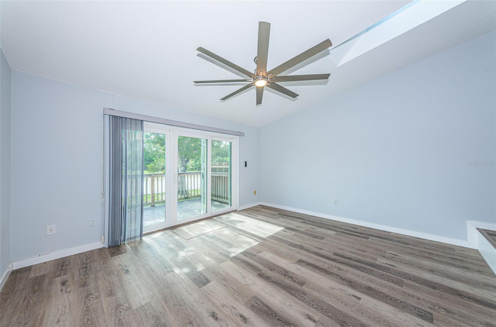 Great room & slider to rear porch