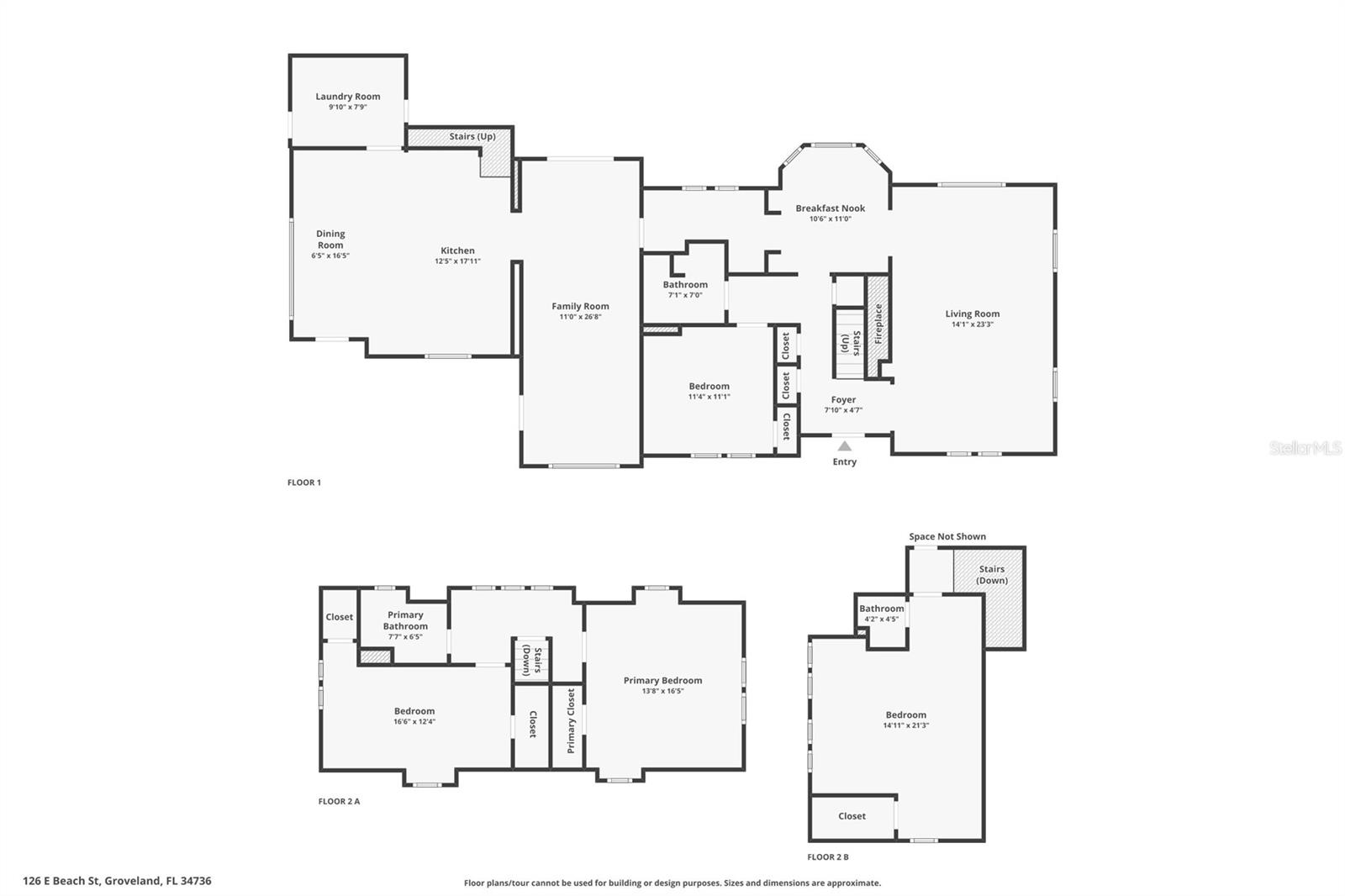 126 E BEACH ST, GROVELAND, FL, 34736