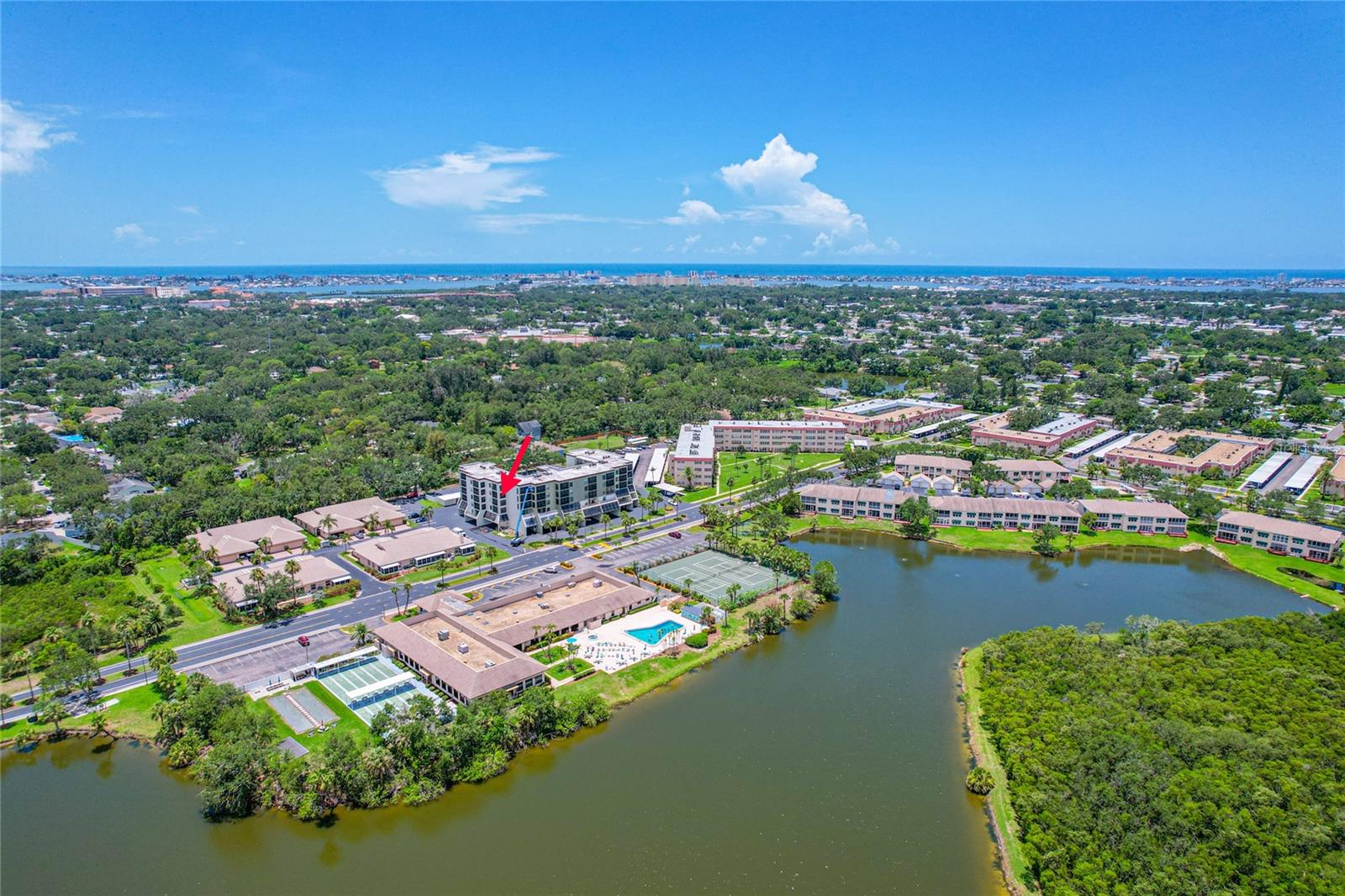 Condo for sale is on the second-to-top floor