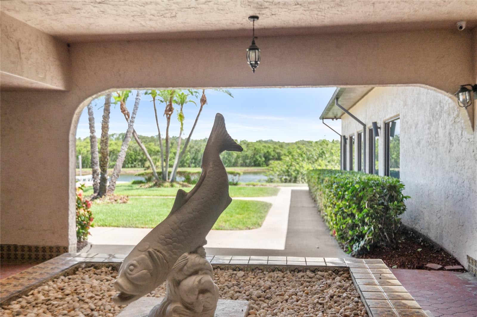 Long Bayou visible from much of the Recreation Center grounds
