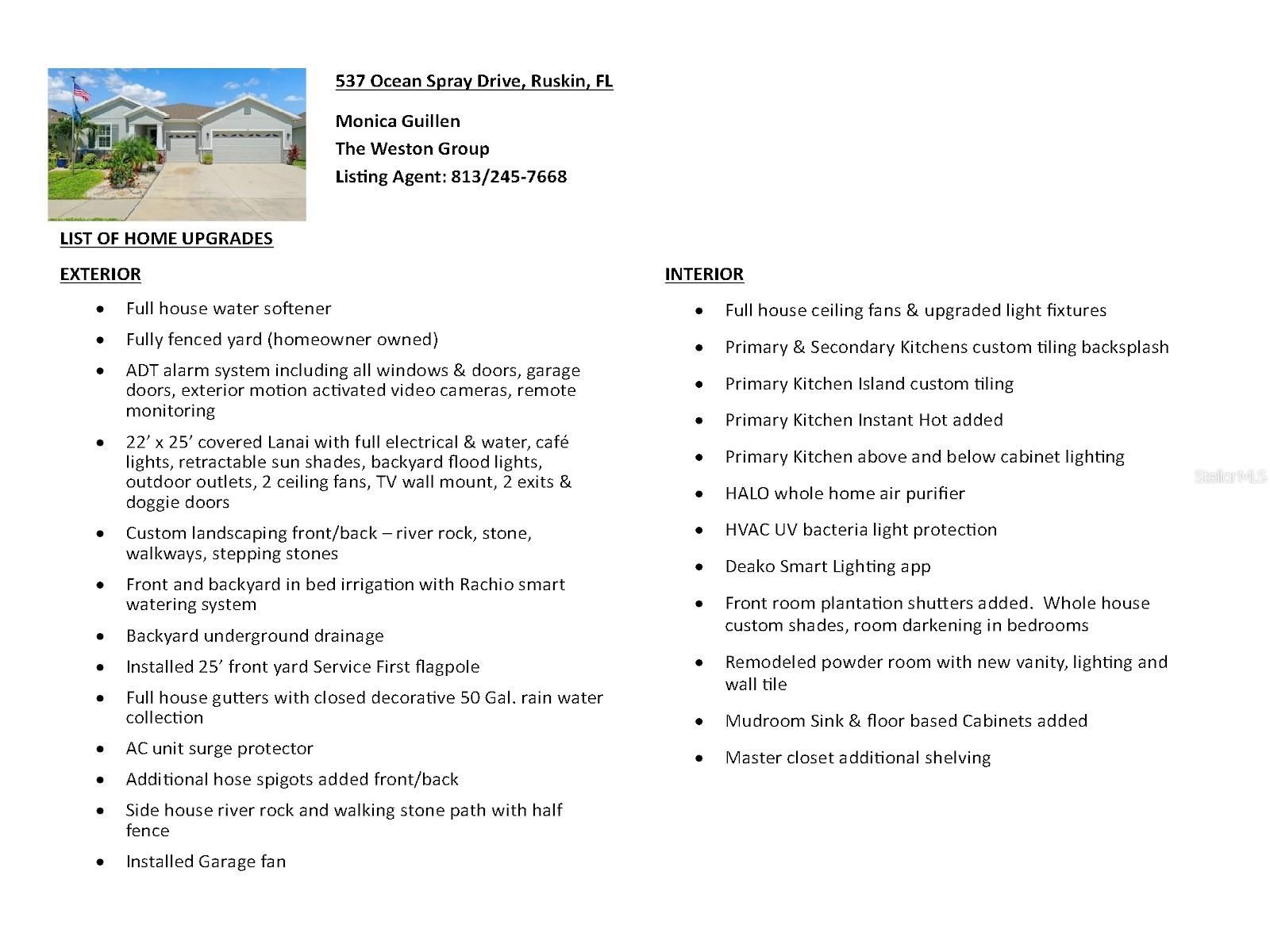 537 OCEAN SPRAY DR, RUSKIN, FL, 33570