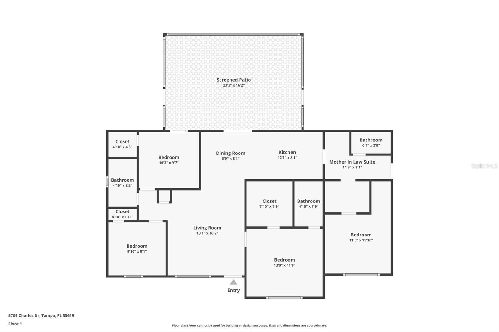 5709 CHARLES DR, TAMPA, FL, 33619