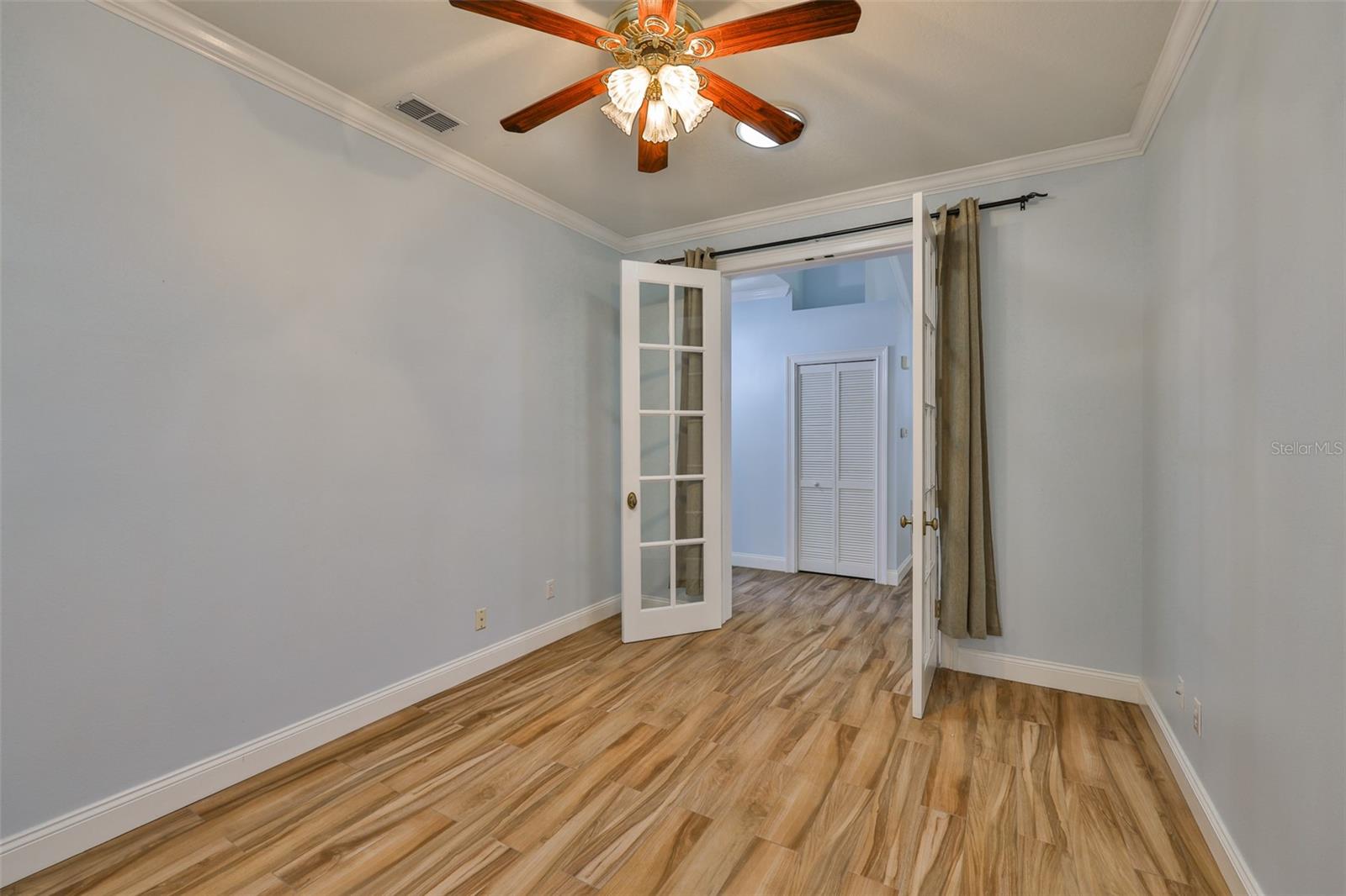 Looking out from the Den