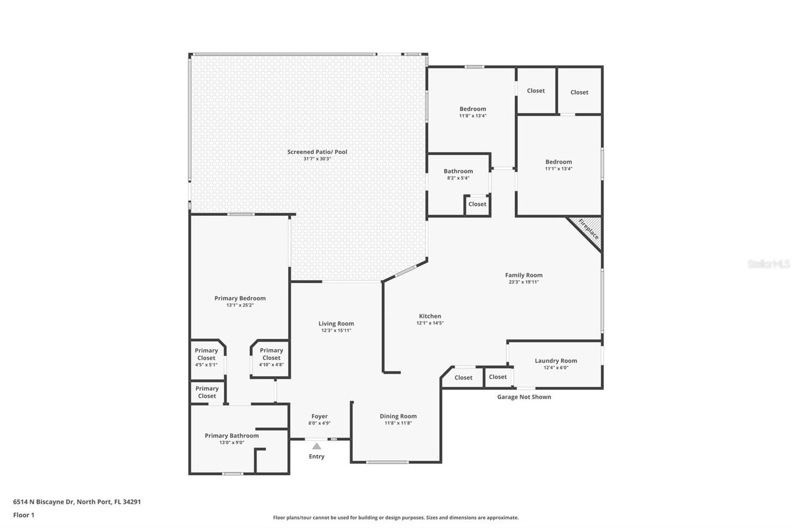 6514 N BISCAYNE DR, NORTH PORT, FL, 34291