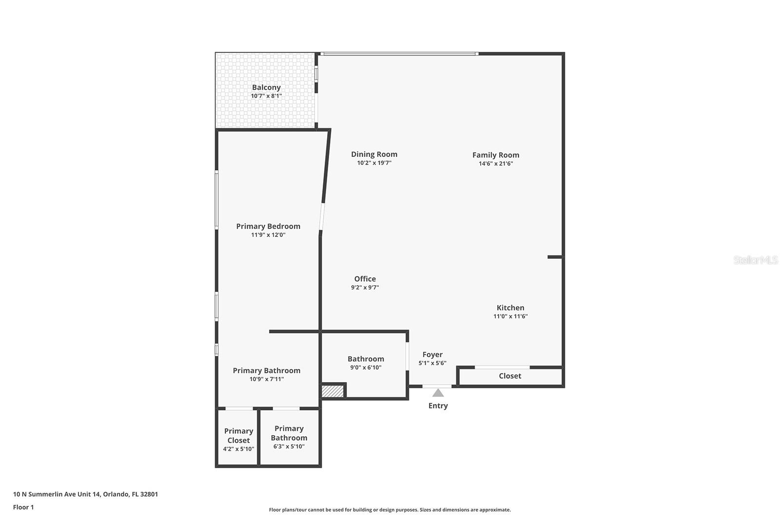 10 N SUMMERLIN AVE #14, ORLANDO, FL, 32801