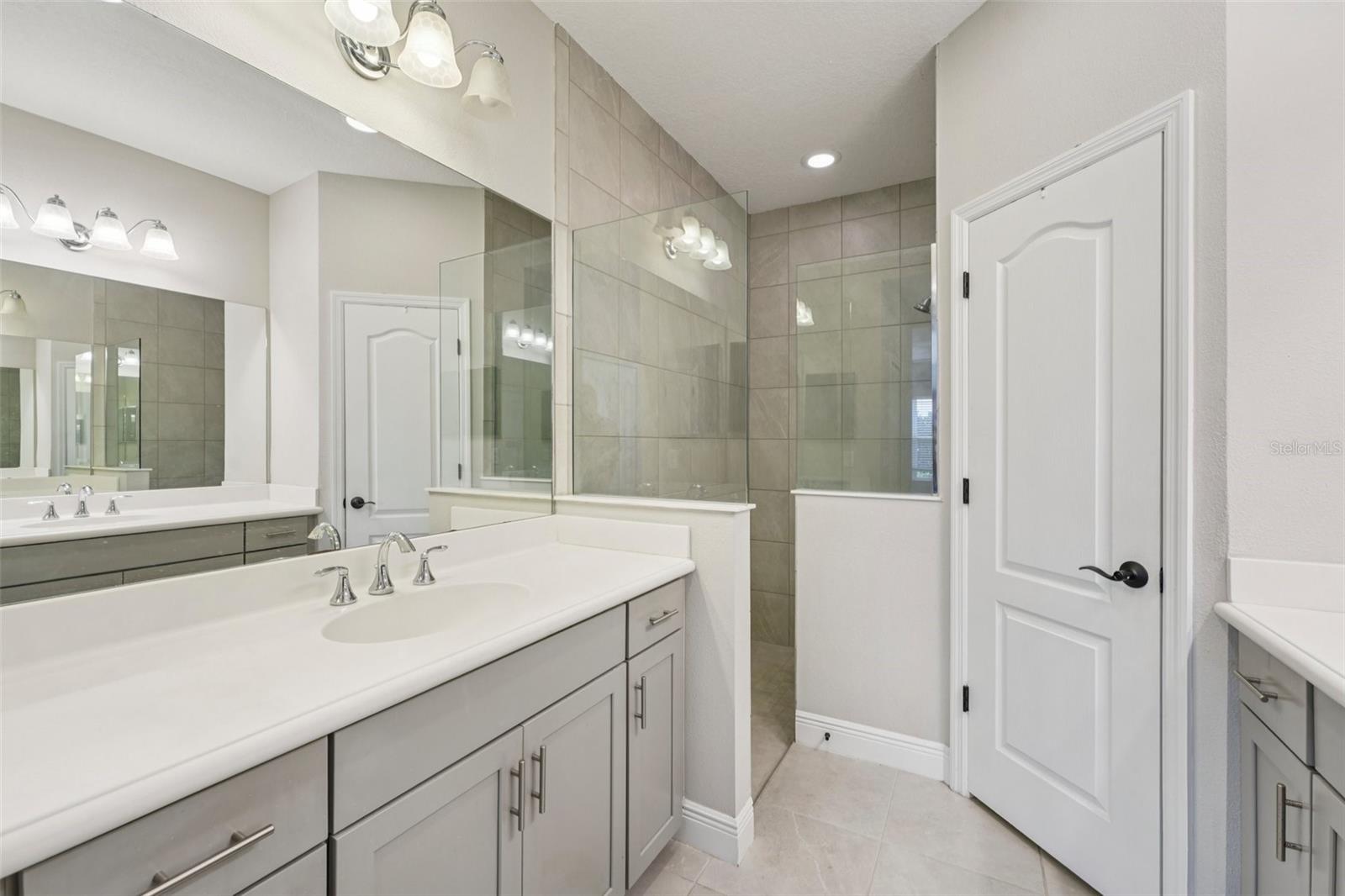 STEP IN SHOWER IN PRIMARY BATHROOM
