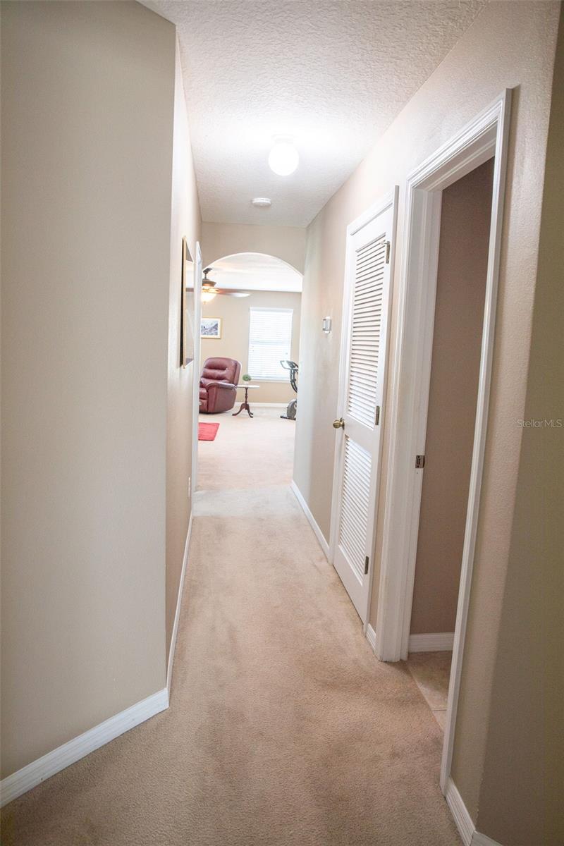 Hallway leading to Bonus Room/Upstair Bedrooms