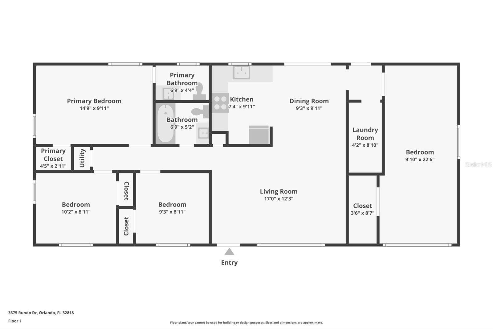 3675 RUNDO DR, ORLANDO, FL, 32818