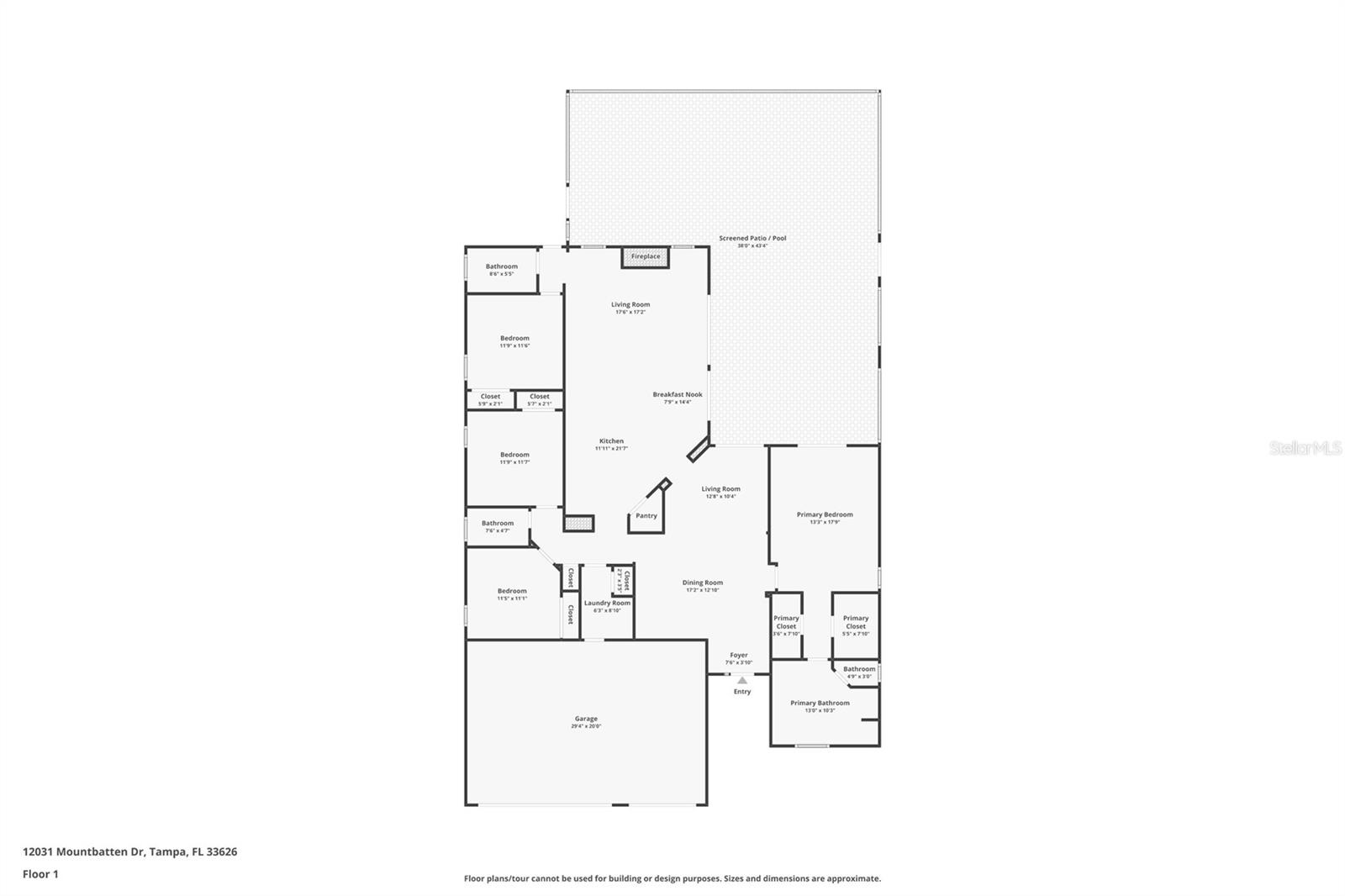 12031 MOUNTBATTEN DR, TAMPA, FL, 33626