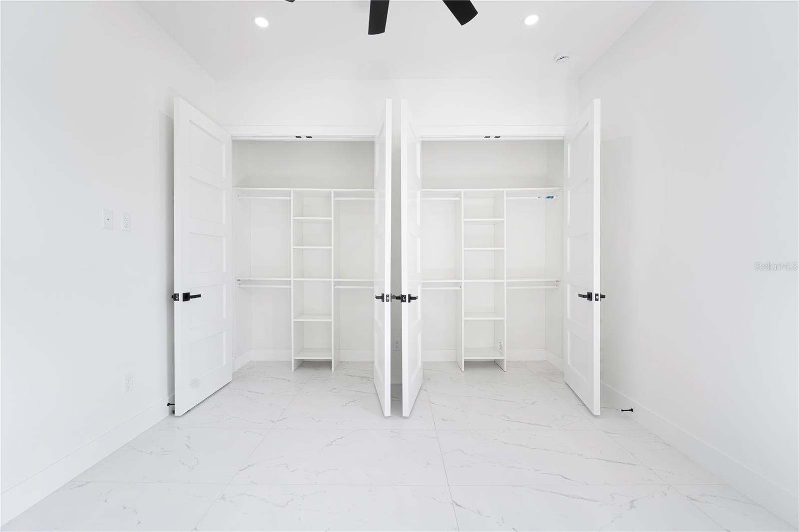 Bedroom Double Custom Made Closets