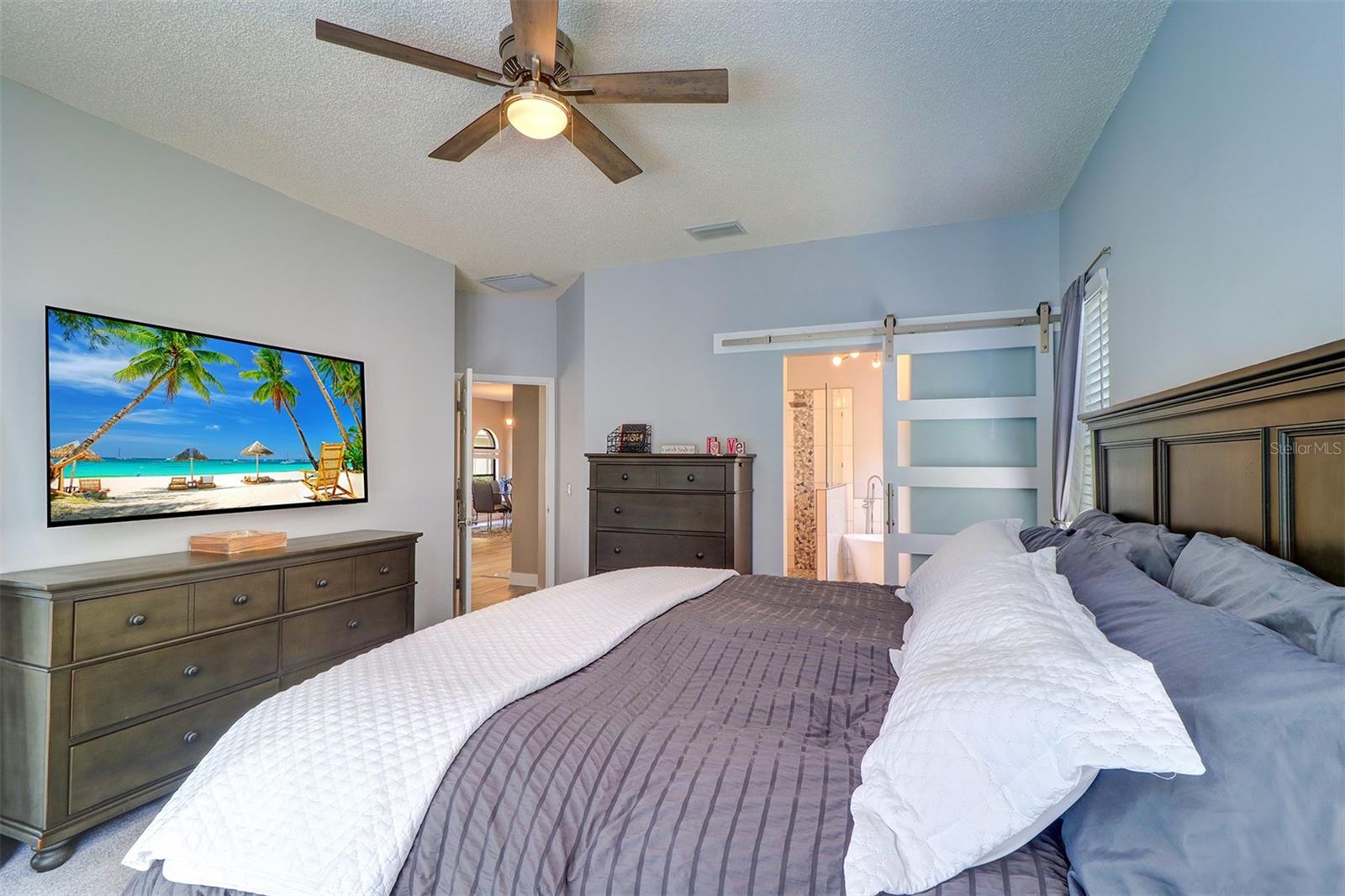 Primary bedroom with  ensuite