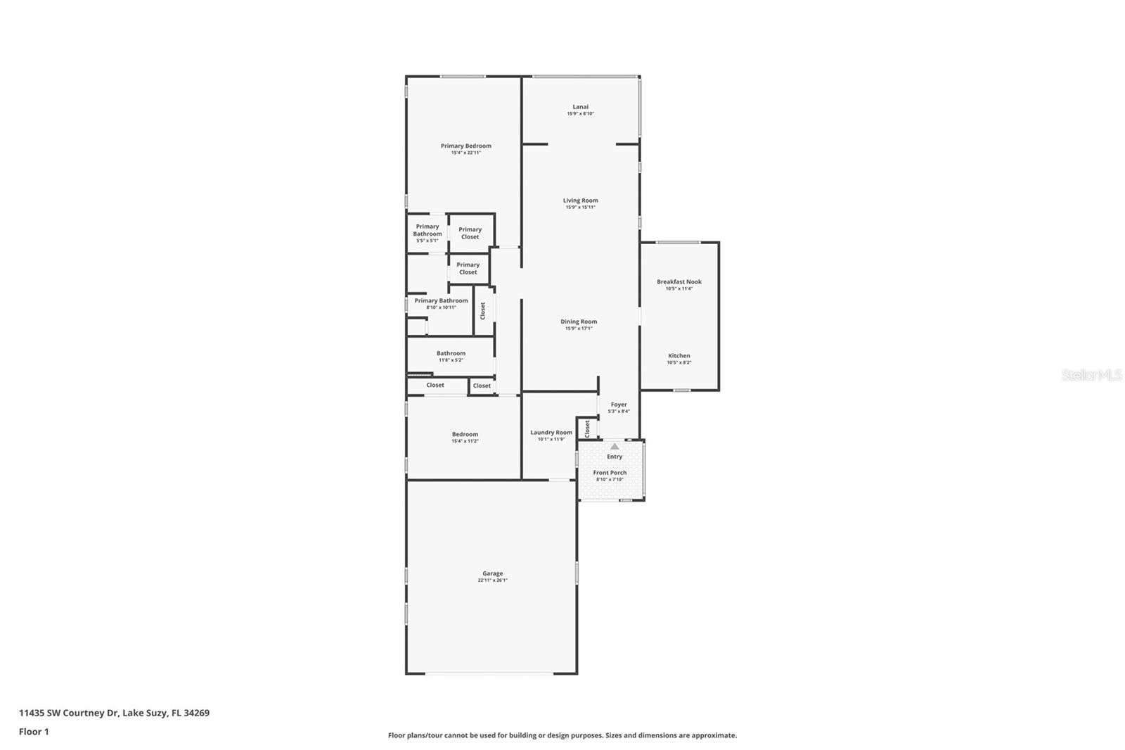 11435 SW COURTNEY DR, LAKE SUZY, FL, 34269