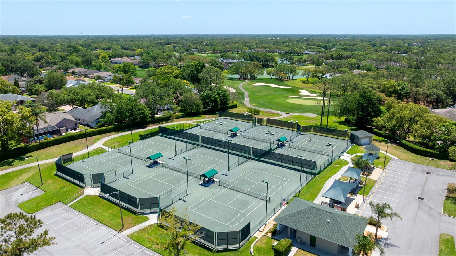 Tennis courts