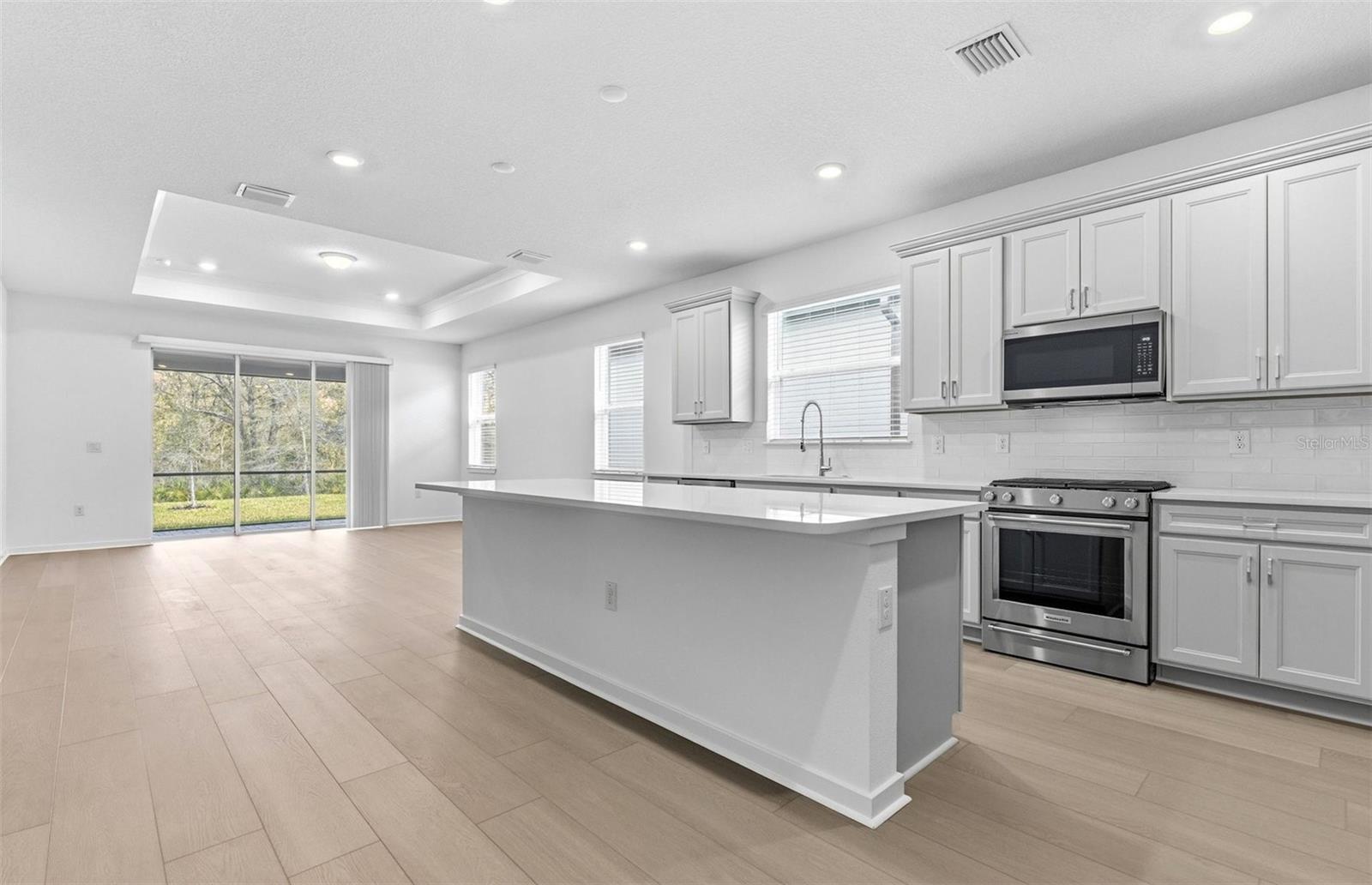 Open Kitchen to Gathering Room