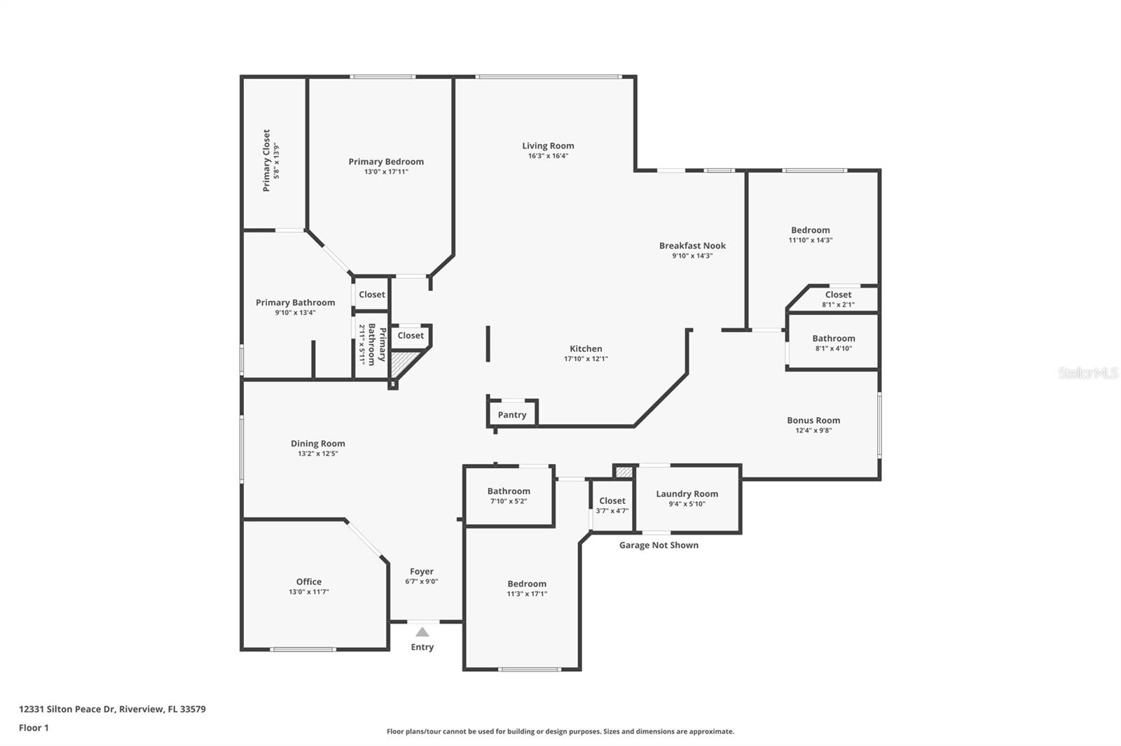 12331 SILTON PEACE DR, RIVERVIEW, FL, 33579