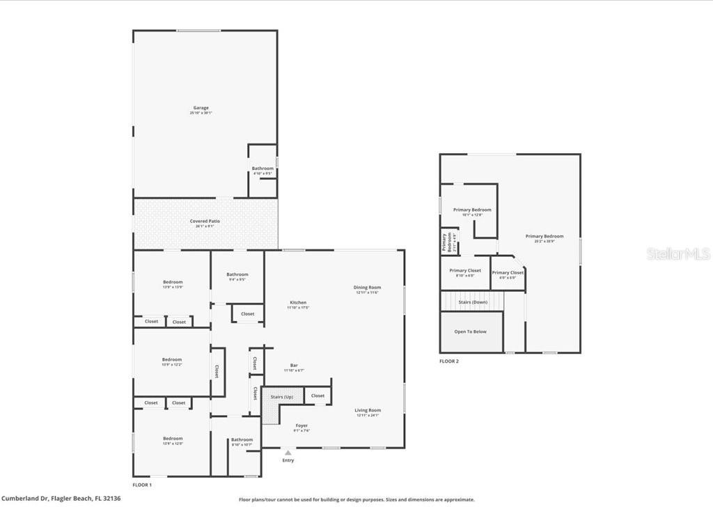 601 CUMBERLAND DR, FLAGLER BEACH, FL, 32136