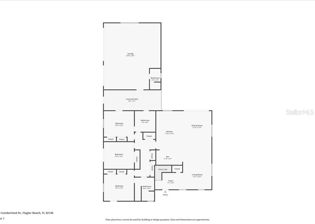 601 CUMBERLAND DR, FLAGLER BEACH, FL, 32136