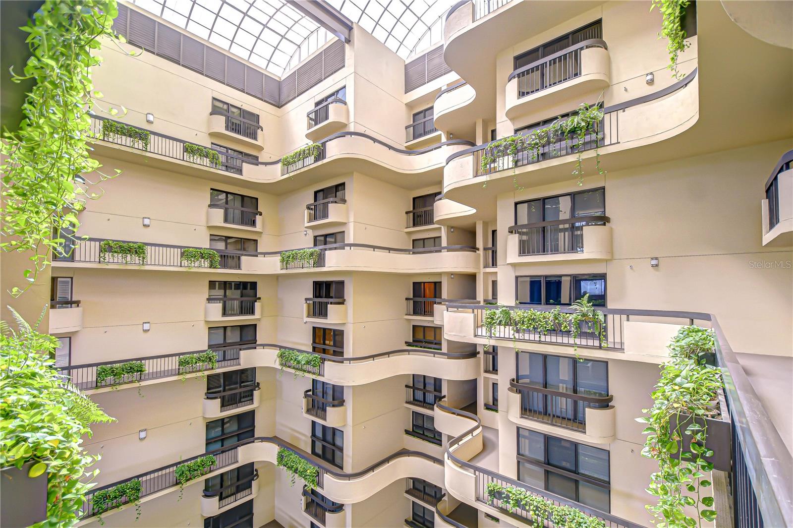 Tropical landscaping welcomes you!