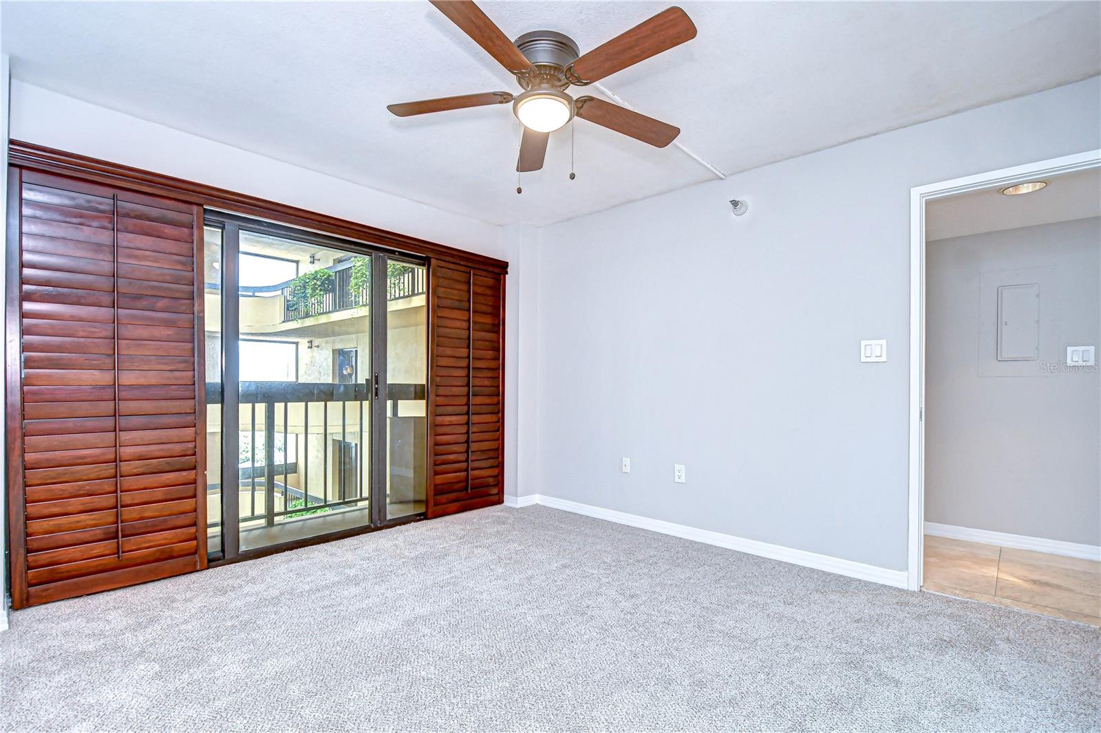 Comfortable second bedroom ideal for guests or flexible living space!