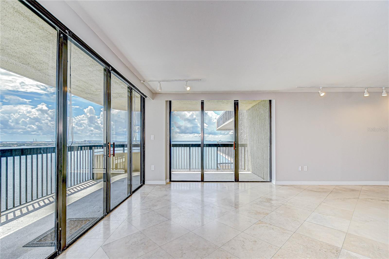 Wall-to-wall sliders bring Tampa’s best views right to your living room!