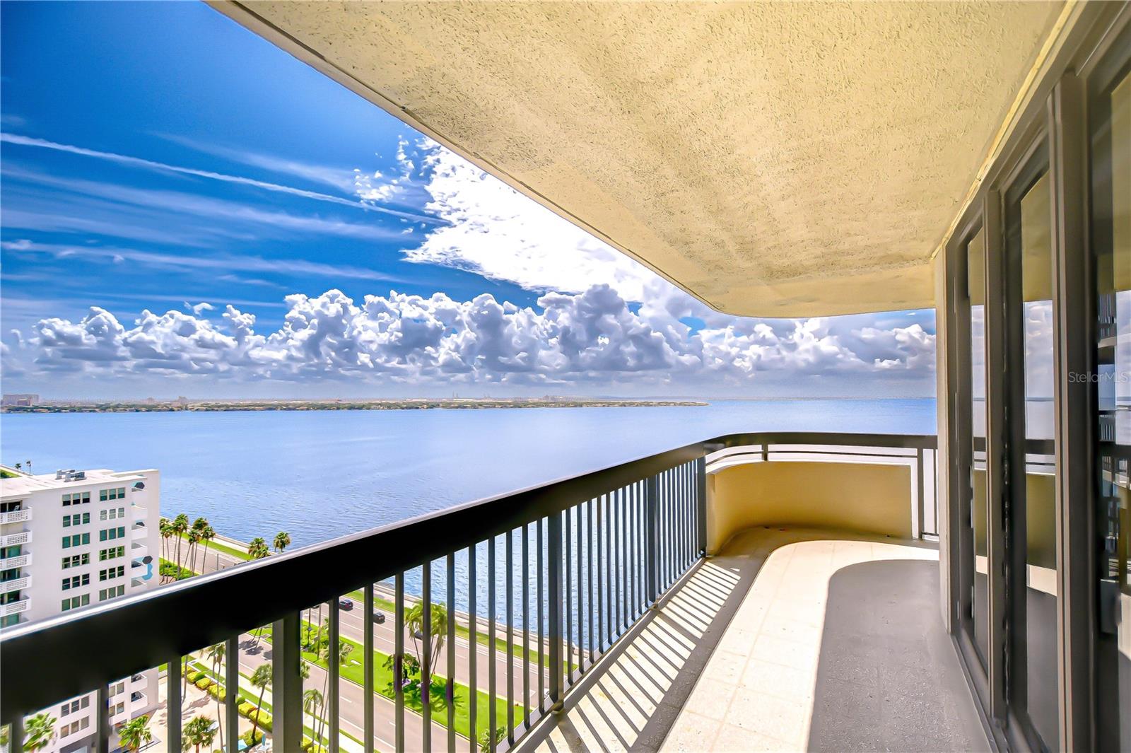 Your private wrap-around balcony with breathtaking water views!