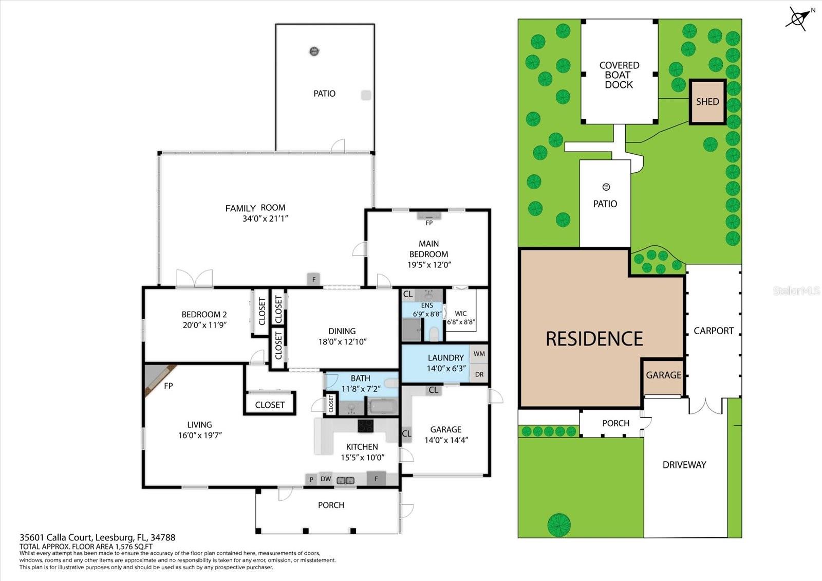 35601 CALLA CT, LEESBURG, FL, 34788