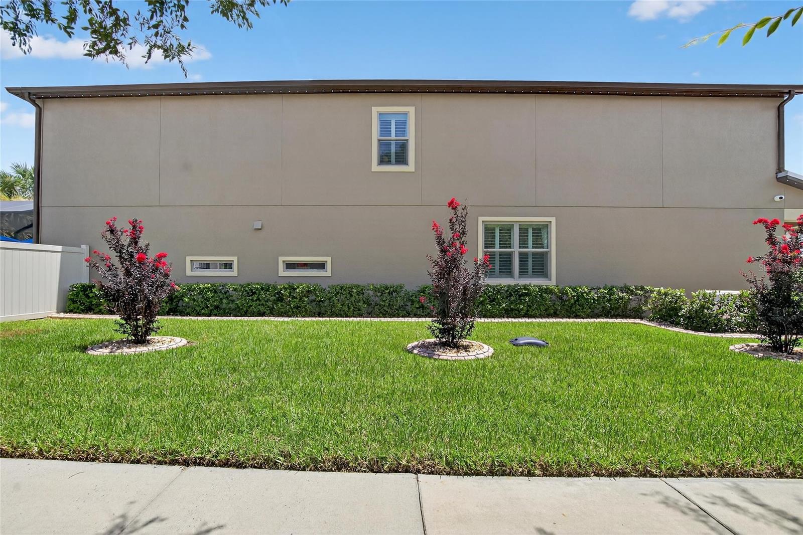 Side view of the House