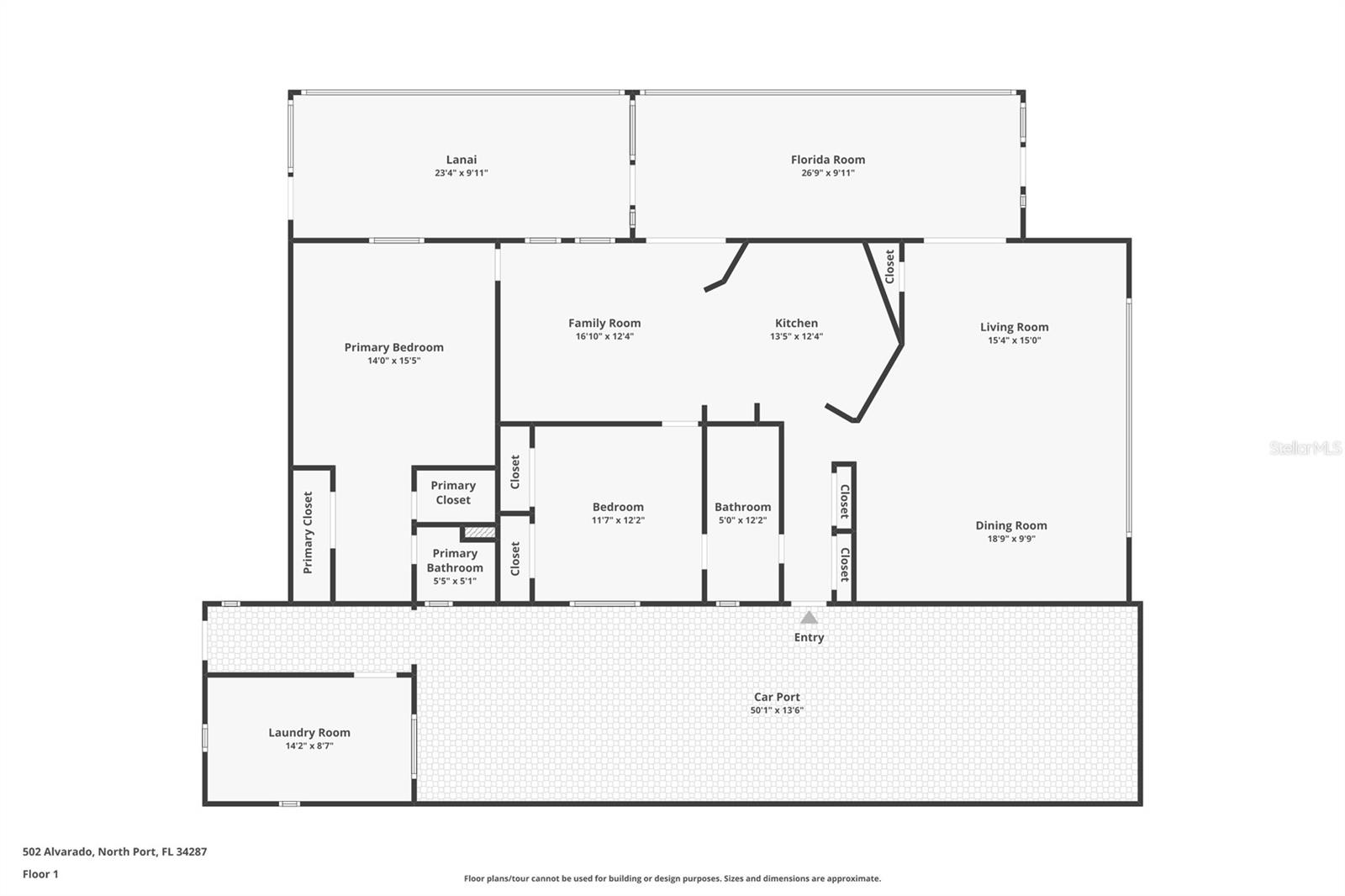 502 ALVARADO, NORTH PORT, FL, 34287