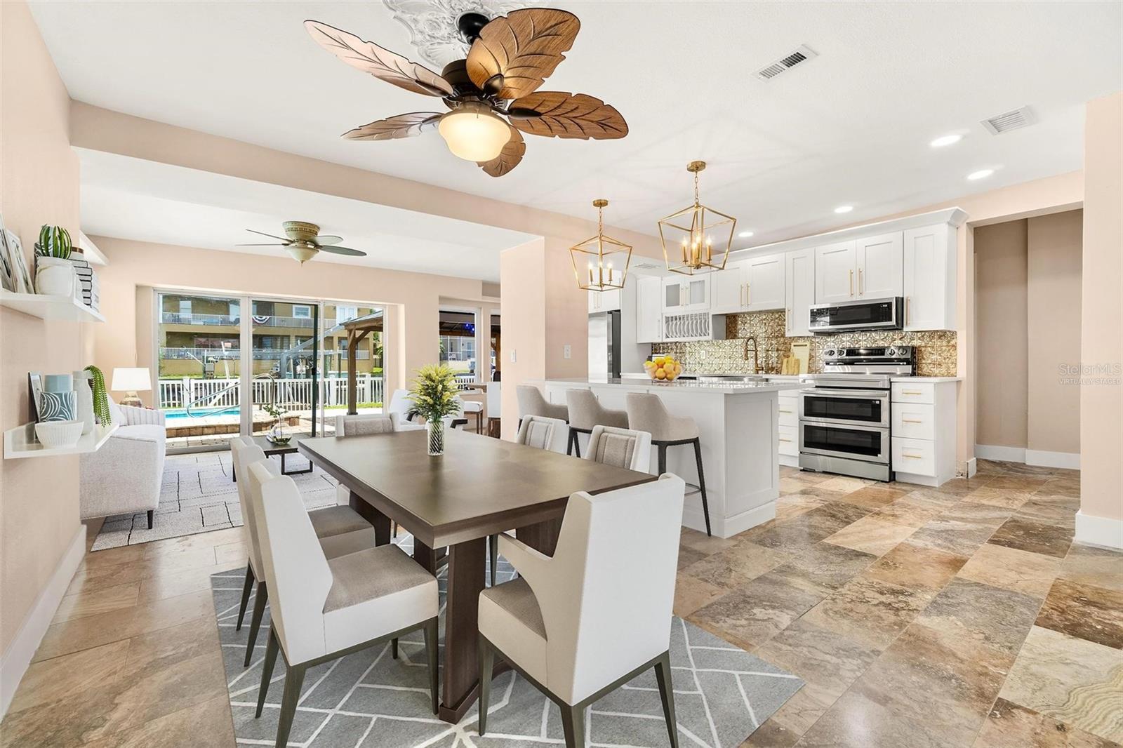 Dining Room Virtually Staged