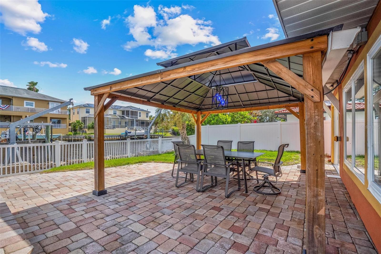 Waterfront Outdoor Dining Area