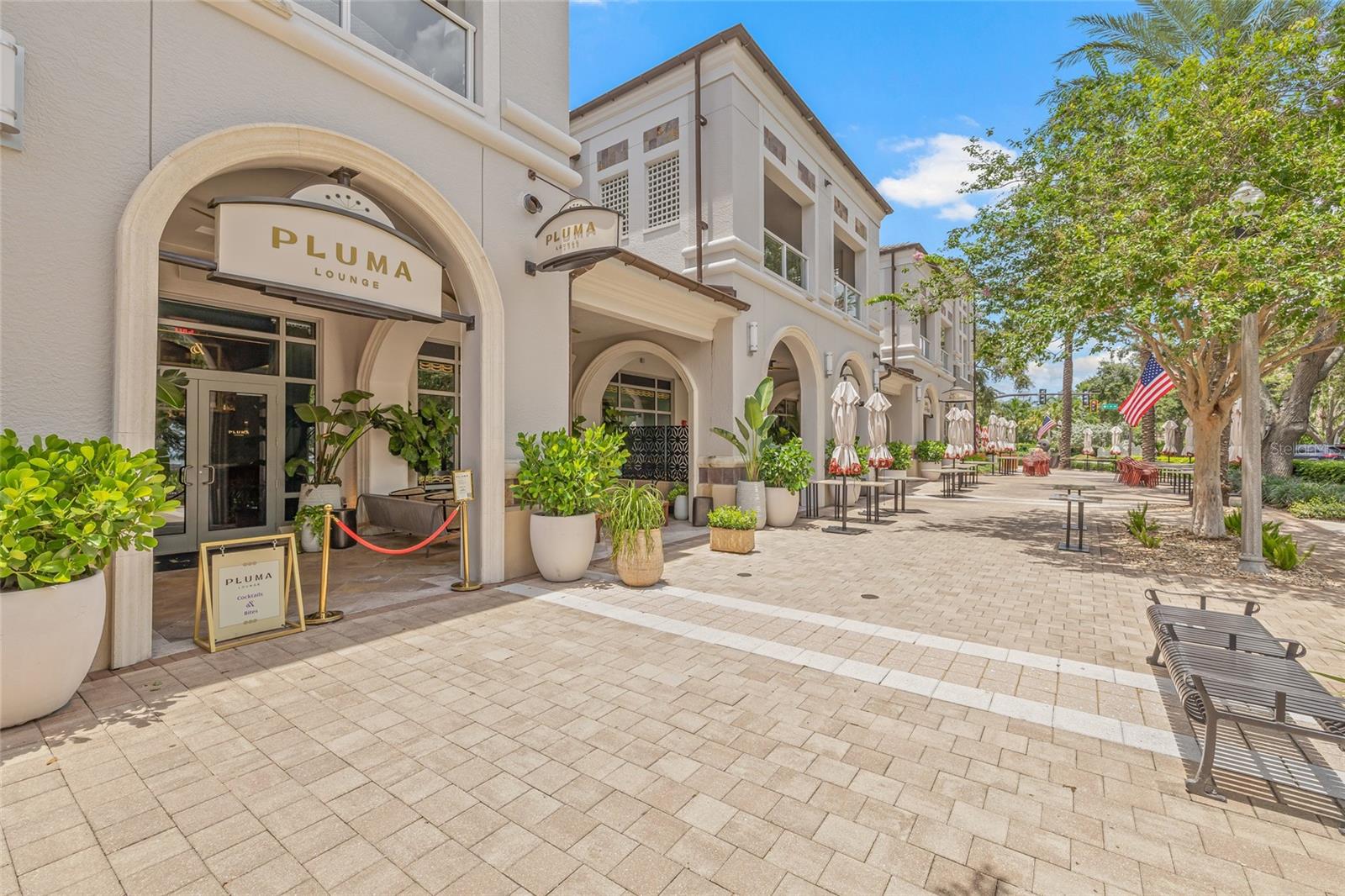 Pulma Bar is right out the door