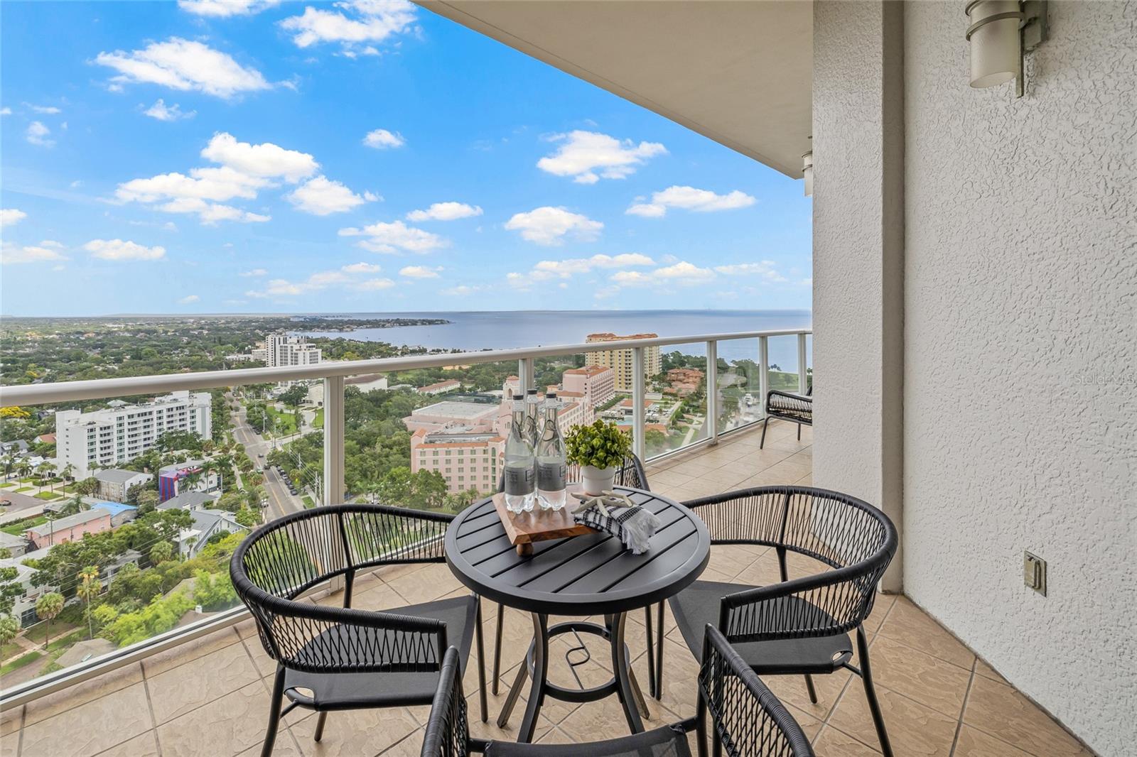 Balcony access off the kitchen for easy alfresco dining.