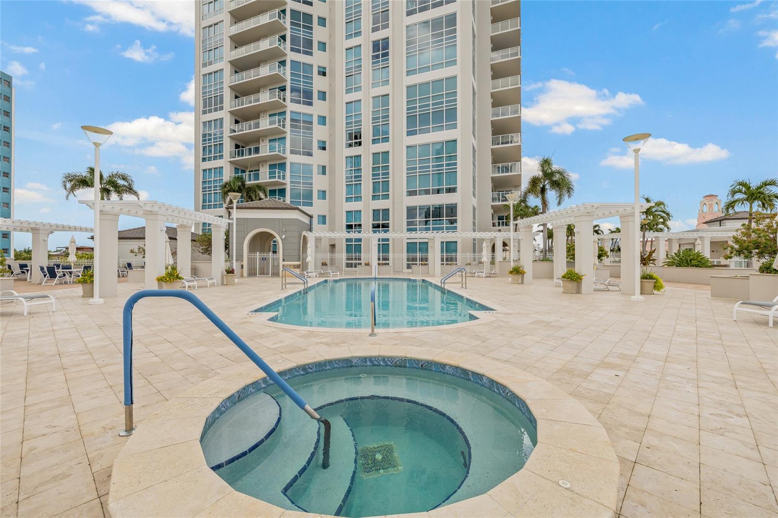 Outdoor spa—perfect for relaxing after a long day.