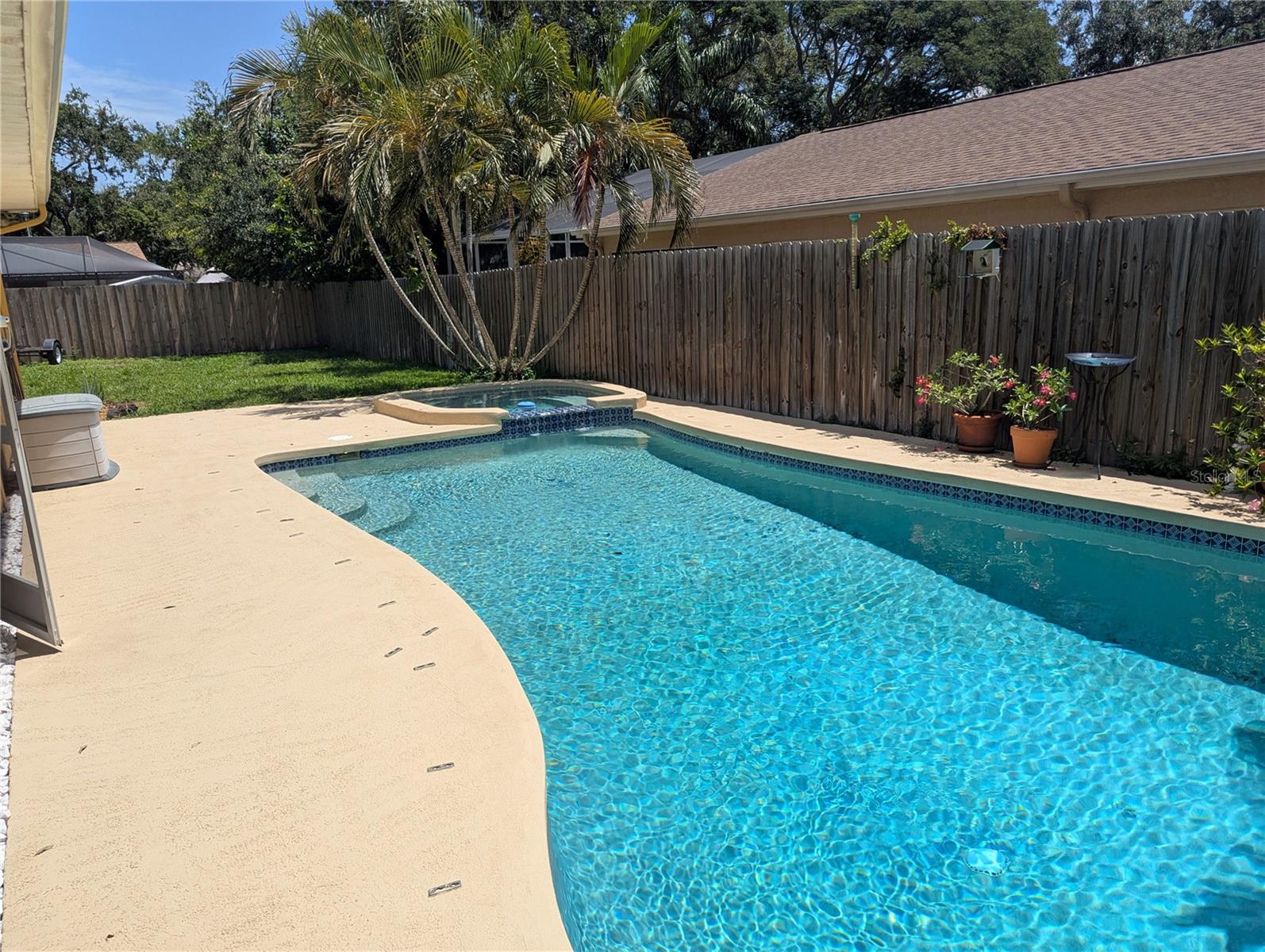 Pool and deck