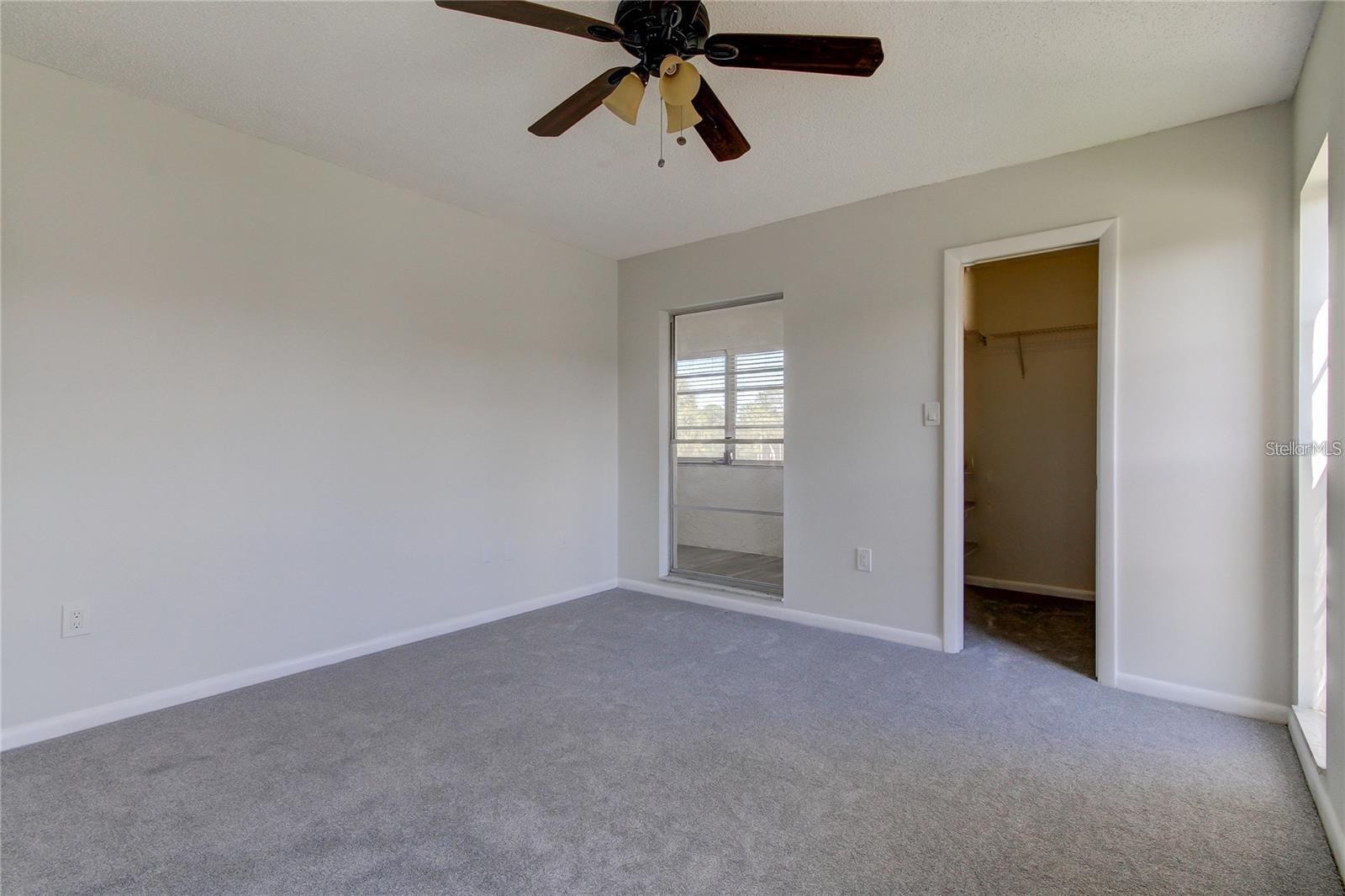 primary and walk-in closet