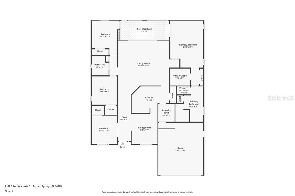 1140 S POINTE ALEXIS DR, TARPON SPRINGS, FL, 34689