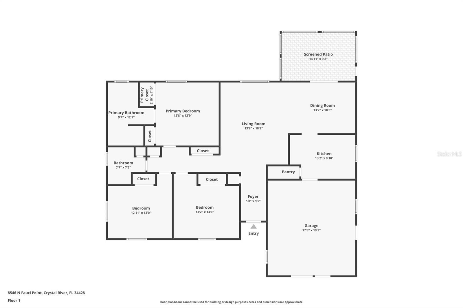 8546 N FAUCI PT, CRYSTAL RIVER, FL, 34428