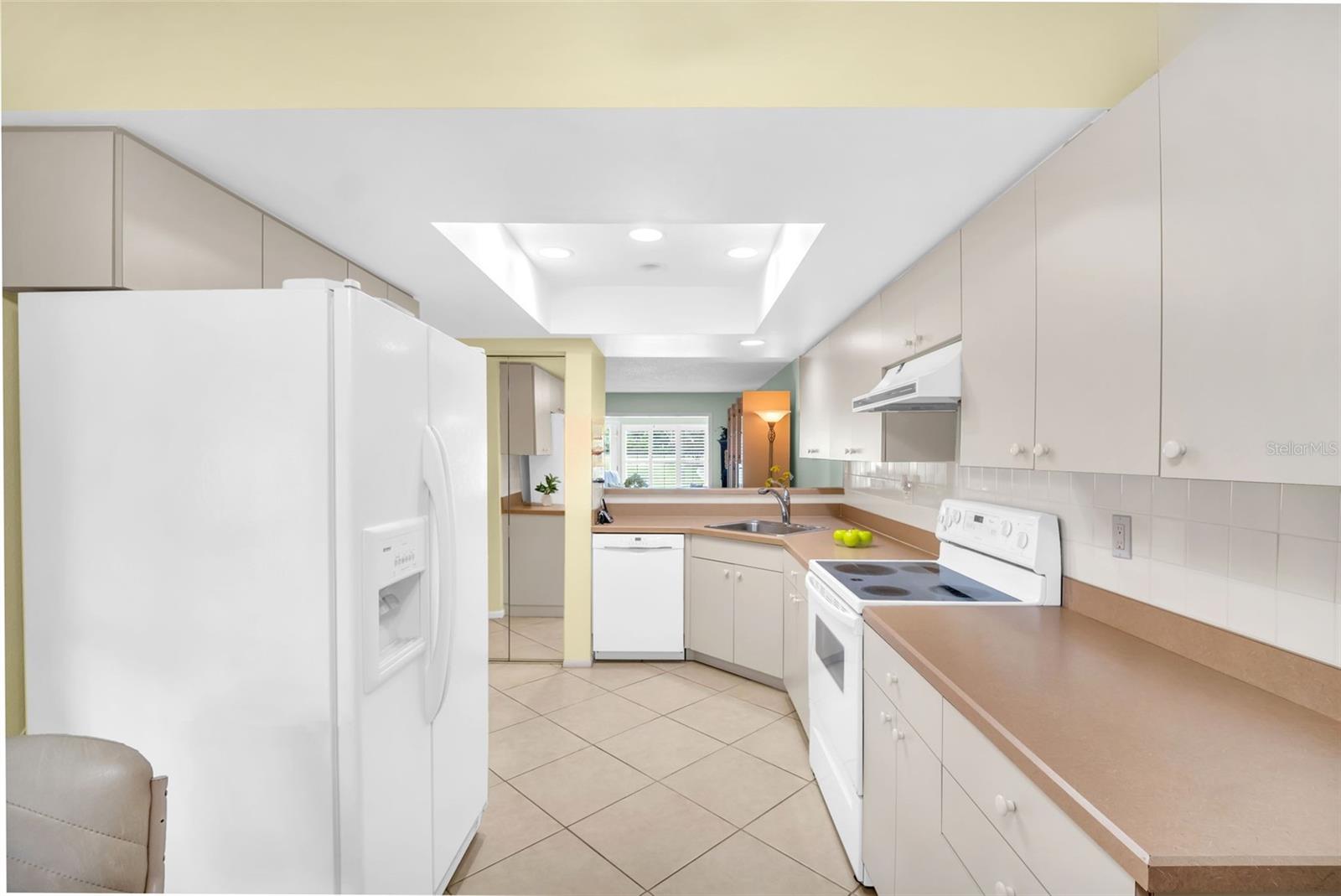 Kitchen pass-through to main living for easy flow & entertainment~