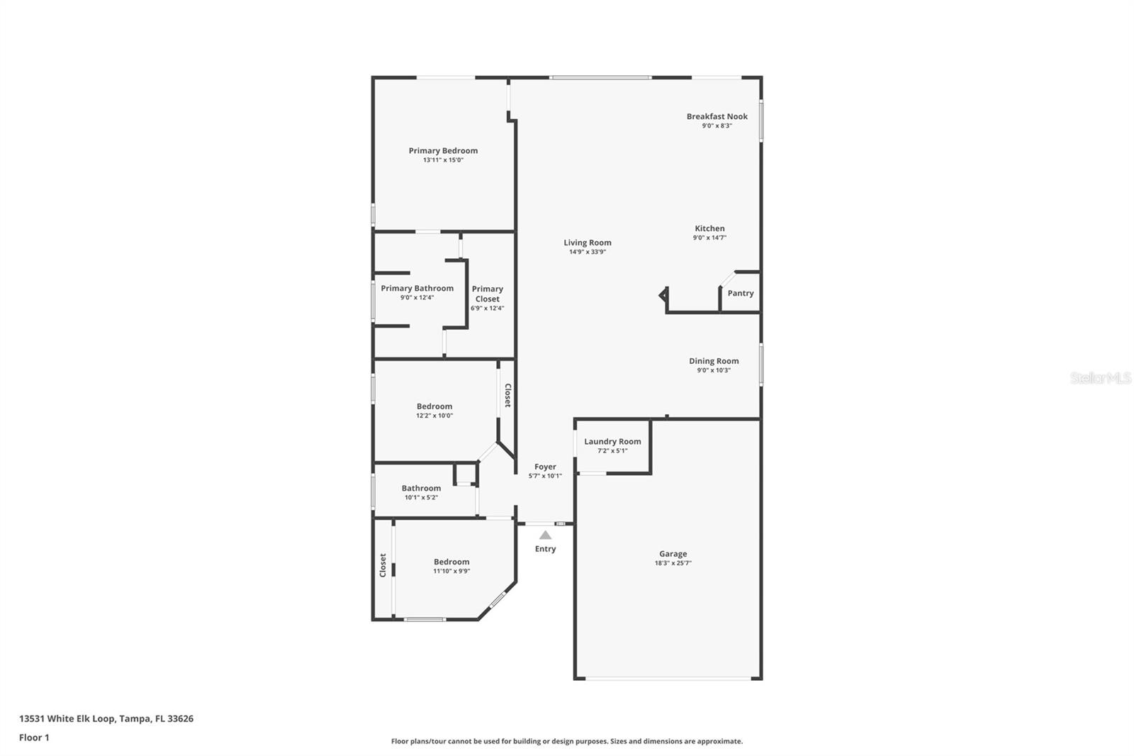 13531 WHITE ELK LOOP, TAMPA, FL, 33626