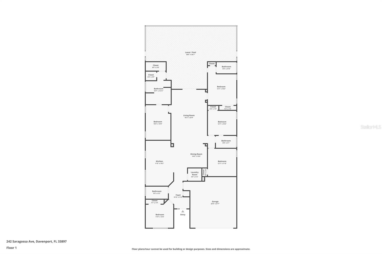 242 SARAGOSSA AVE, DAVENPORT, FL, 33897