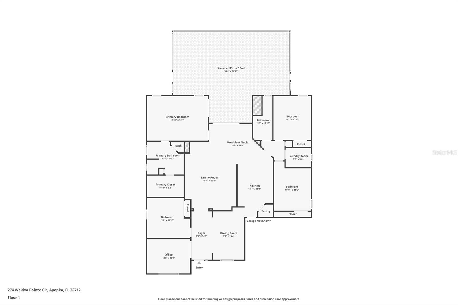 274 WEKIVA POINTE CIR, APOPKA, FL, 32712